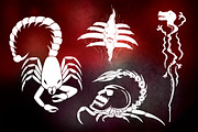 22 Scary Illustrations(SVG and more), a Brush Add-On by xresch (Thumbnail 6 of 8)