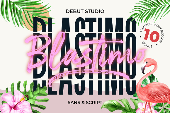 Blastimo Sans Script