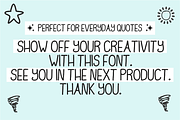 Fancy Doodle - Handwritten Font, a Handwritten Font by KiddoGlyphs Studio (Thumbnail 4 of 4)