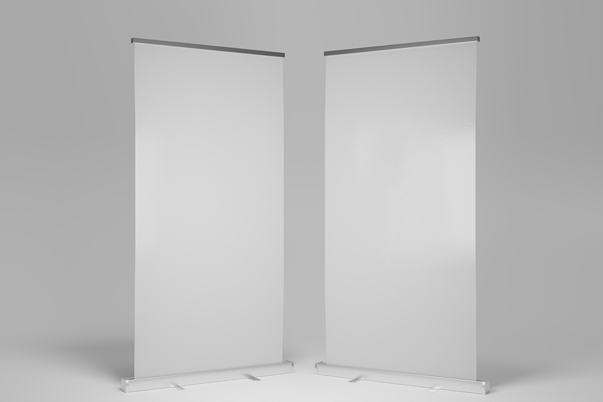 Roll Up Banner Mockup, a Product Mockup by Mockupnine (Photo 3 of 7)