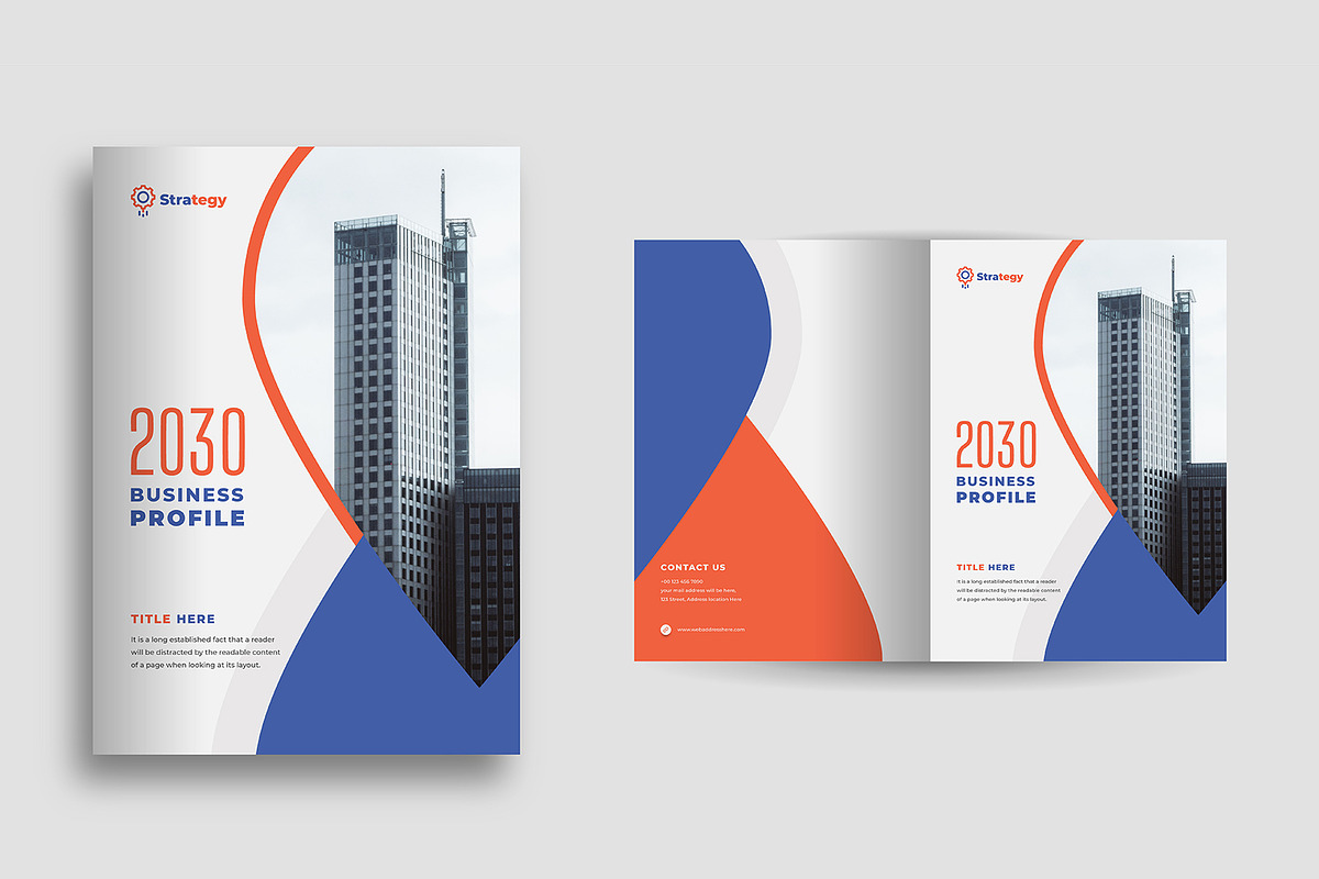 Brochure Cover Bundle, a Brochure Template by Uiparvin (Photo 3 of 14)