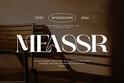 Meassr Elegant Serif Font, a Serif Font by Perfectype (Thumbnail 1 of 6)