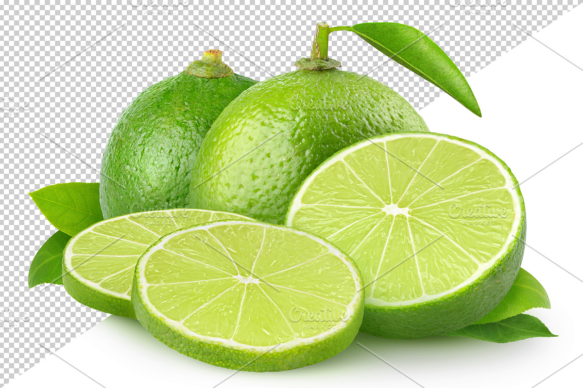 Fresh cut limes preview 2