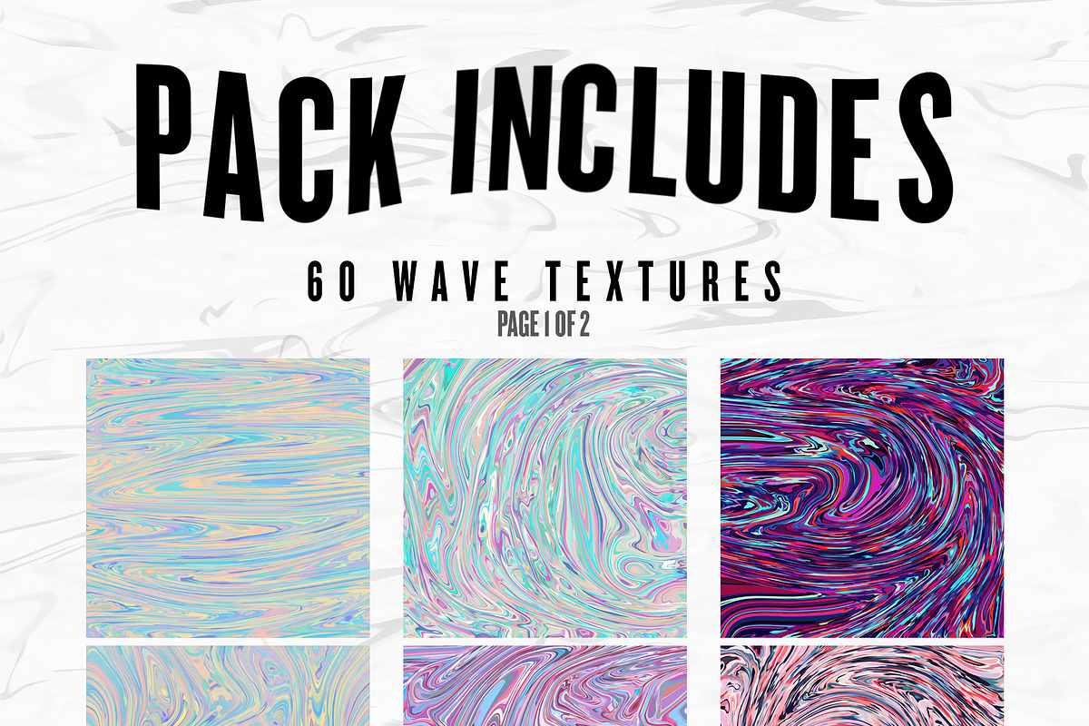 Wave Mesh - Abstract Liquid, a Texture Graphic by Fox & Bear (Photo 2 of 10)