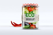 Glass Jar Mockup, a Packaging Mockup by Hubzway (Thumbnail 3 of 5)