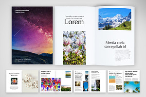 Elegant Nature Photography Brochure, a Brochure Template by McLittle Stock