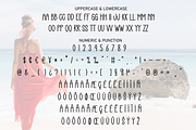 Beach Vacation | Script Font, a Script Font by Scratchones (Thumbnail 7 of 8)