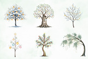 Christmas Lights Tree Clipart PNG, an Illustration by Creative Art (Thumbnail 10 of 11)