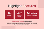 Hierarchy Business Google Slides, a Presentation Template by Loin Studio (Thumbnail 2 of 4)