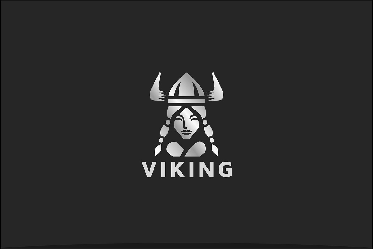 Viking Girl Logo, a Branding & Logo Template by Metrolinevision (Photo 2 of 2)