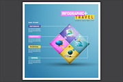 -50% Set of 7 infographics templates, a Background Graphic by frost_newt (Thumbnail 3 of 8)