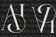 Augvari - Modern Luxury Serif, a Serif Font by Qweera Studio (Thumbnail 6 of 12)