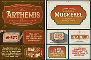 Amazed Vintage Font Bundle - SALE!, a Serif Font by HansCo Studio (Thumbnail 13 of 13)