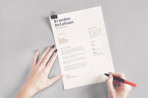 Minimal Resume Template