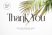 Megisin - Elegant Display Serif Font, a Serif Font by PuriCreative (Thumbnail 10 of 10)