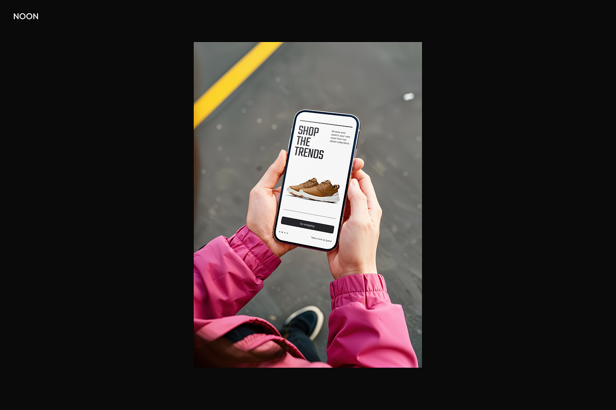 Sport & Lifestyle Mobile App Mockup, an iPhone Mockup by Oday Noon (Photo 10 of 12)
