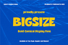 Bigsize | Bold Comical Display