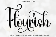Flourish, a Handwritten Font by InermediaSTUDIO (Thumbnail 1 of 8)