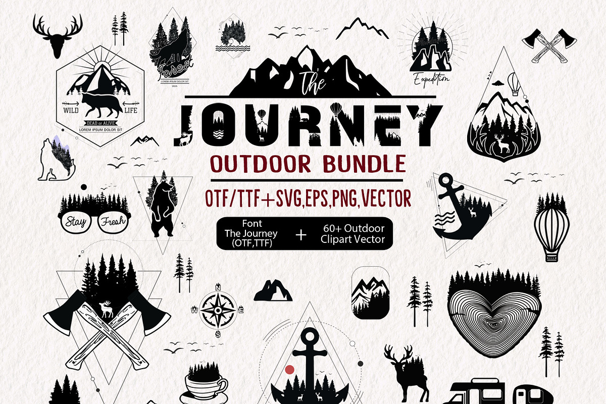 The Journey, a Symbol Font by iyhulmonsta (Photo 1 of 6)