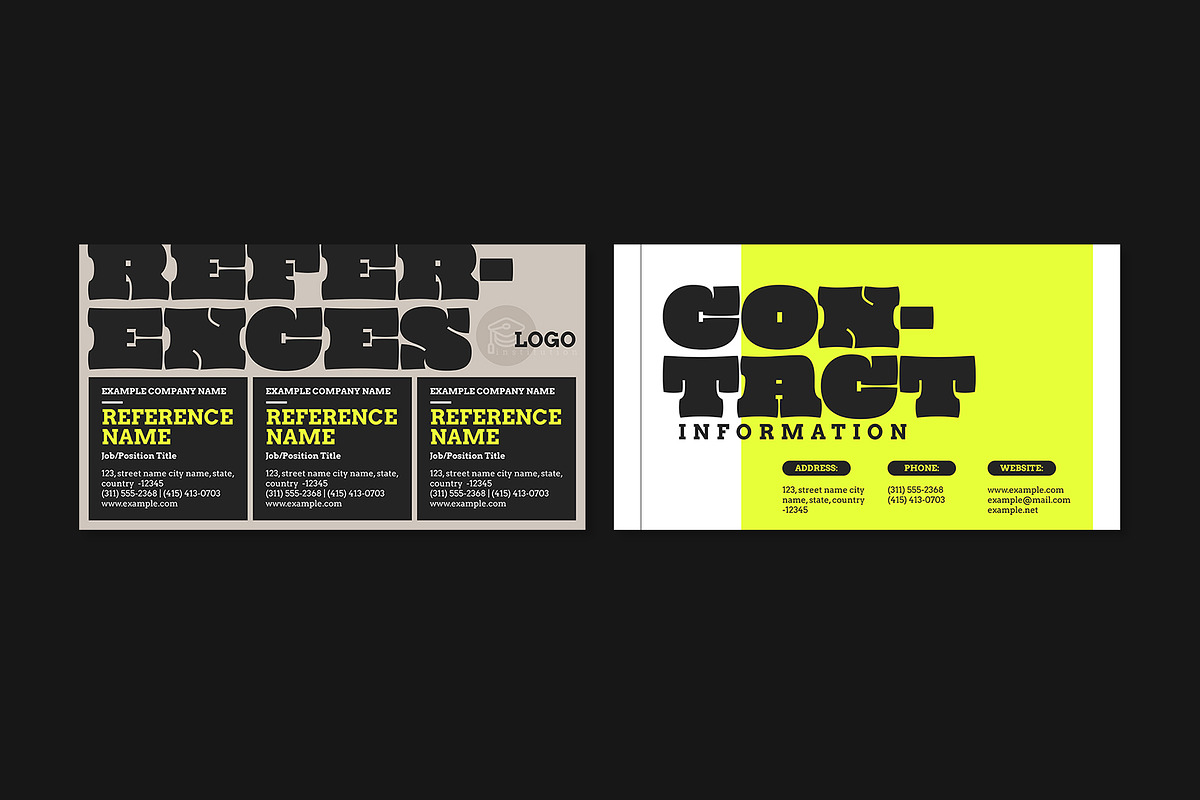 CV Presentation Template, a Presentation Template by E-Type (Photo 5 of 5)