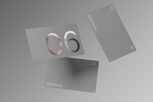 Business Card 06 Standard Mockup