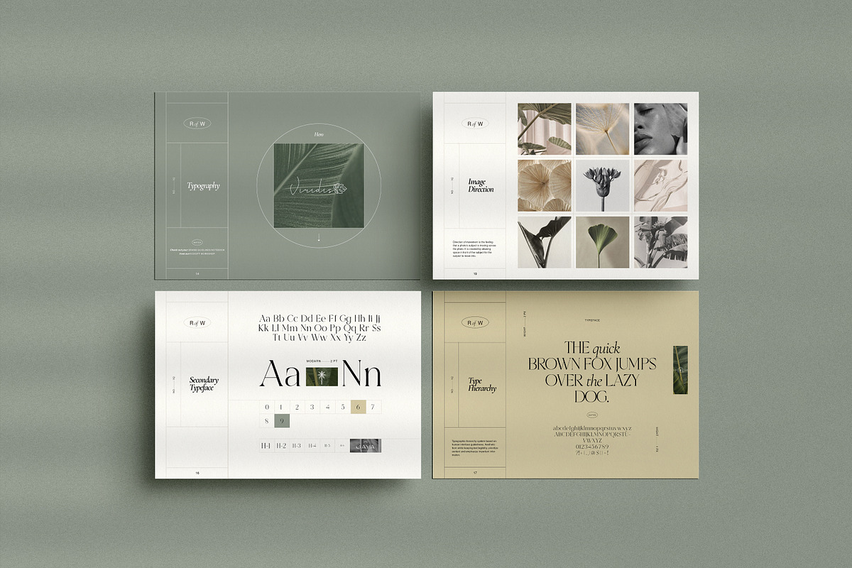 Auburn – Brand Guidelines, a Brochure Template by S A N D Y (Photo 9 of 13)