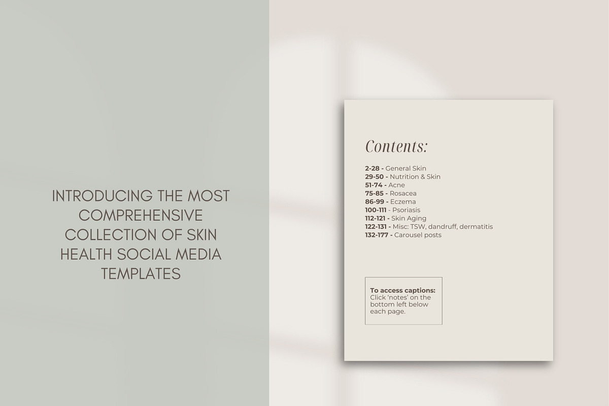 Skin Aesthetic Instagram Posts Canva preview 5