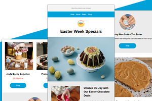 Easter Mailchimp Email Template 014