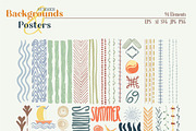 Backgrounds and Posters (Summer), a Background Graphic by Collection by VY (Thumbnail 5 of 10)