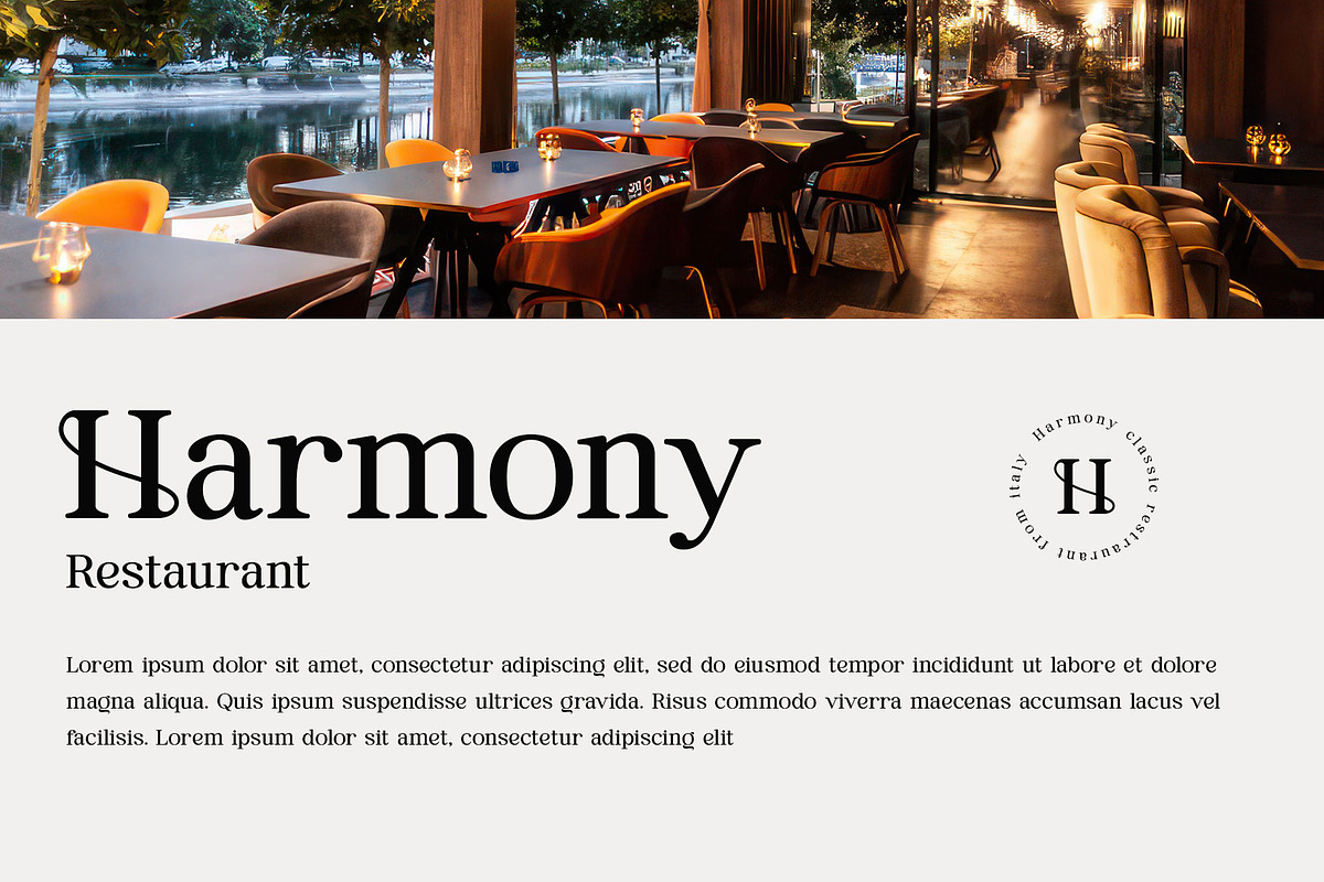 Fergina Modern Ligature Font, a Serif Font by RantautypeStudio (Photo 12 of 15)