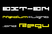 F Pixel Moc - Typeface Family, a Sans Serif Font by Fontsphere (Thumbnail 3 of 9)