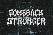 Kashio Typeface (3 style), a Blackletter Font by Rvq Type Foundry (Thumbnail 9 of 9)