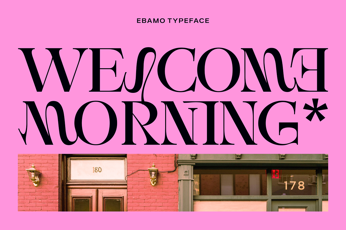 Ebamo - Serif Display Font, a Serif Font by Marvadesign (Photo 5 of 9)