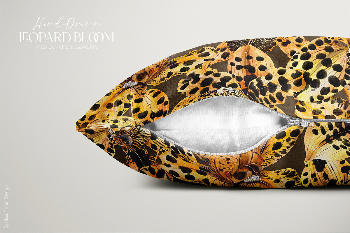 Leopard Bloom - Patterns & Motifs, a Pattern Graphic by Alisa Fimen Design (Photo 10 of 11)