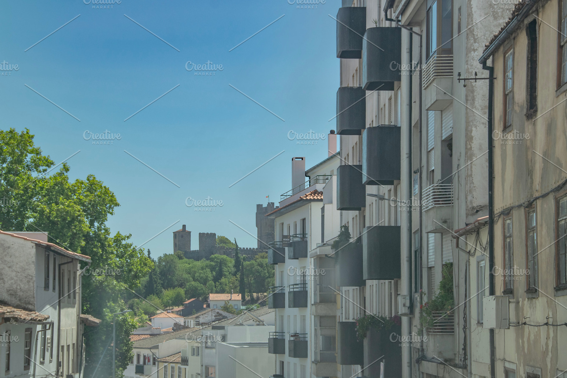 Braganca modern urban exterior scene, portugal, an Architecture Photo by DanFLCreativo