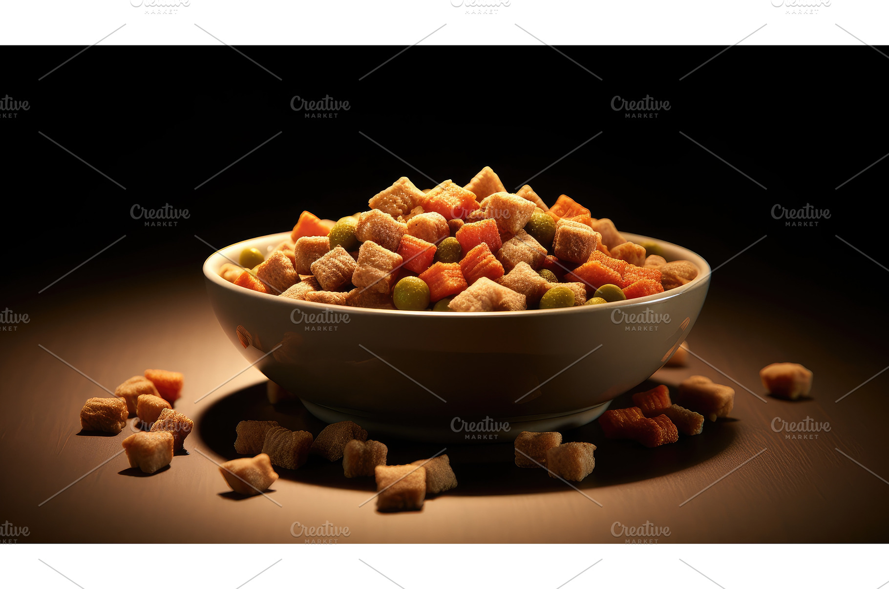 healthy dog food ai generated, a Food & Drink Photo by pikepicture