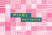 Pixel Patterns, a Symbol Font by HipFonts (Thumbnail 1 of 3)