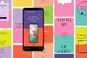 MOODY Template | Canva Insta Story, a Social Media Template by Two Sleepy Heads Studio (Thumbnail 1 of 4)