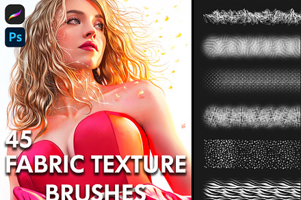 Clothes Texture Brush Pack, a Brush Add-On by vurdembrushes