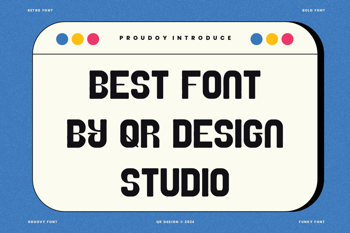 Yokang - Groovy Font, a Sans Serif Font by QR Design Studio (Photo 3 of 6)