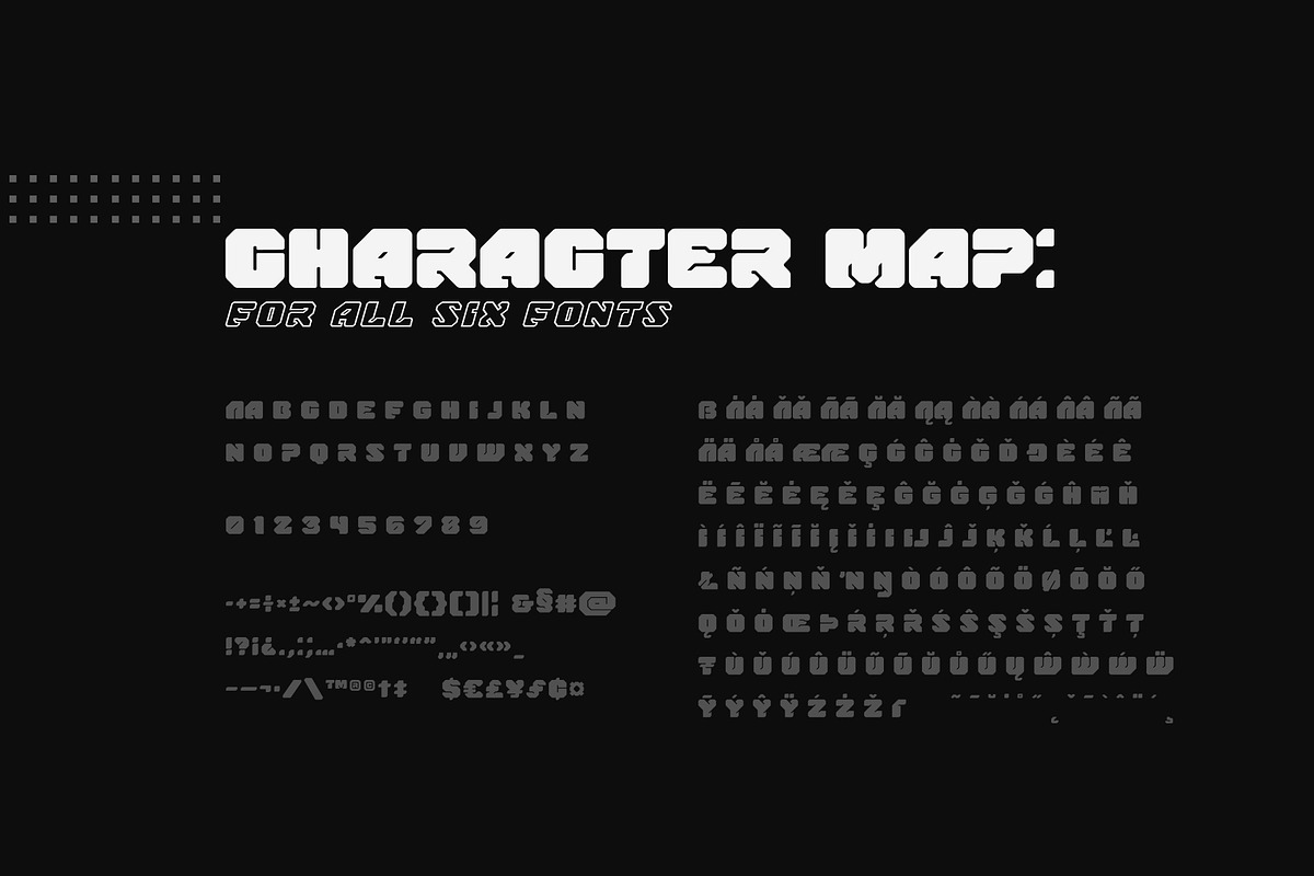 DigiBox, a Symbol Font by Sentavio (Photo 5 of 6)