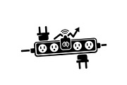 Smart WiFi Power Strip Icon Set, a Graphic by musafir_fashion (Thumbnail 6 of 12)