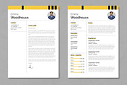 Minimalist Resume Template, a Resume Template by MightyDesign (Thumbnail 3 of 6)