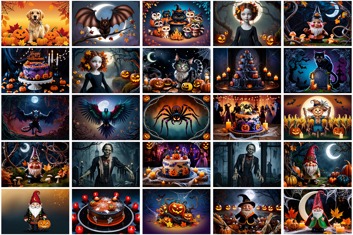 Halloween Background, a Background Graphic by Forhadx5 (Photo 6 of 14)