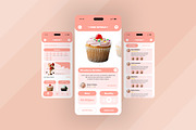 Whippie - Cake Shop Mobile Apps, an UI Kit Template by twinstd (Thumbnail 4 of 4)