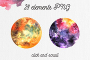 Magic watercolor design, an Illustration by Steshnikova (Thumbnail 5 of 6)