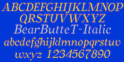 BearButteT, a Slab Serif Font by Ingrimayne Type (Thumbnail 4 of 8)