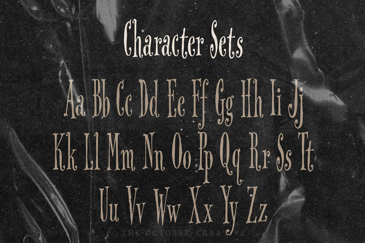 Lights Out Lovely Tall Display Font, a Handwritten Font by The October Creative (Photo 3 of 8)