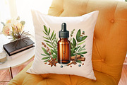Botanical Wellness Watercolor Clipar, a Graphic by designcity5 (Thumbnail 4 of 5)