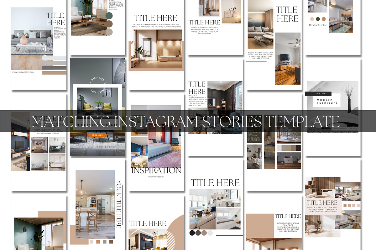 140 Interior Design Template, a Social Media Template by Daily Creative (Photo 4 of 8)